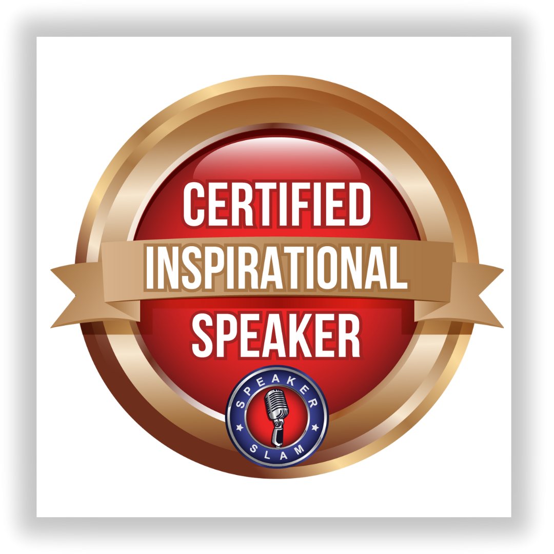 Certified Inspirational Speaker Badge