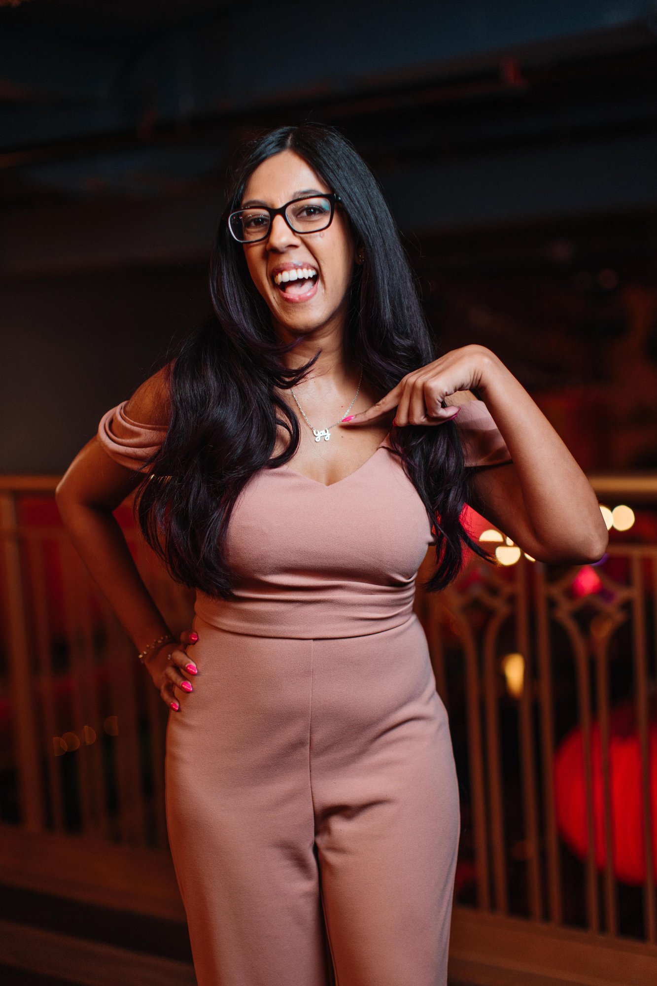 Lauren Pires - Pink Outfit